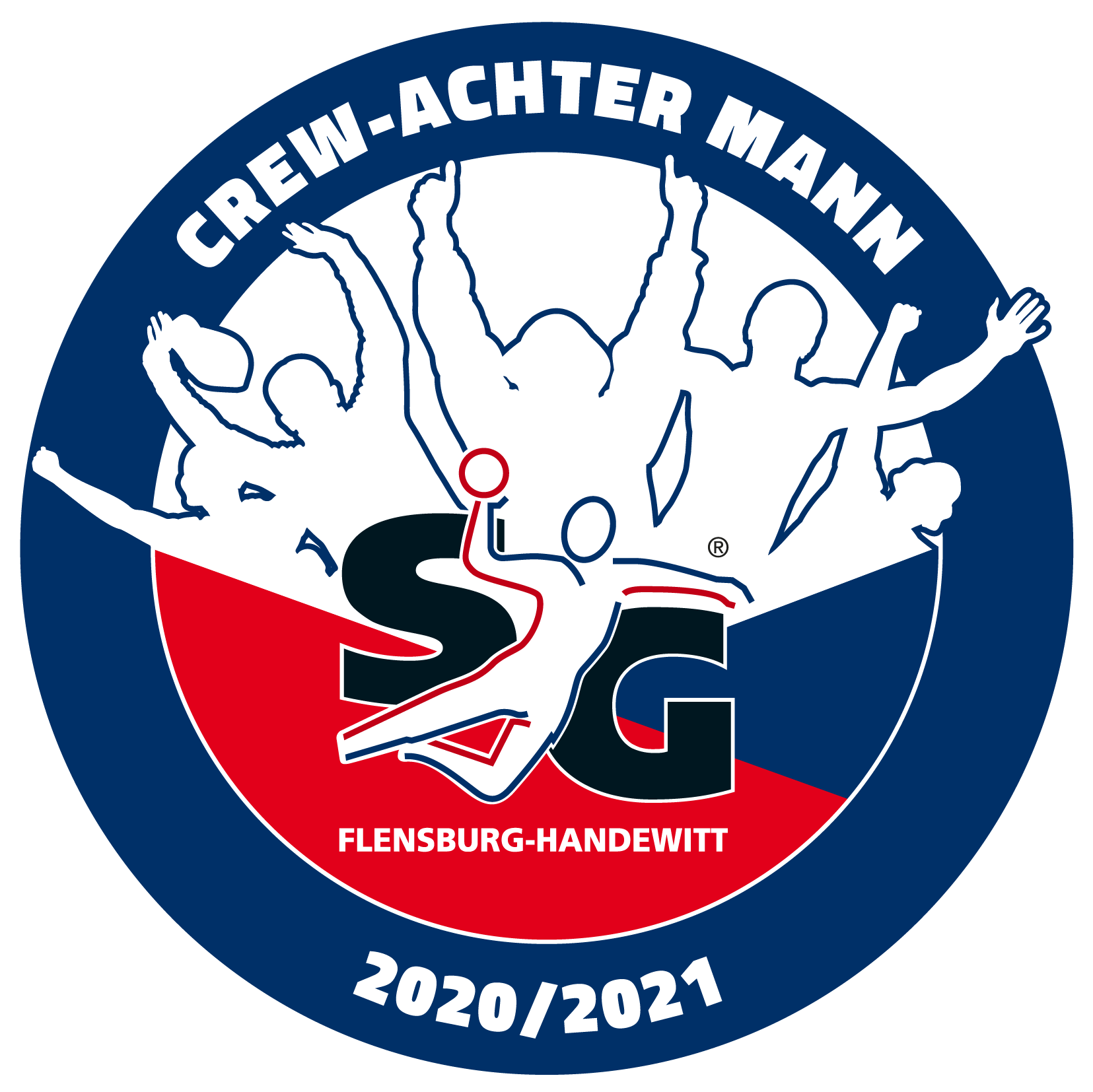 SG Flensburg Handewitt Crew achter Mann 20/21 BAES Deutschland GmbH